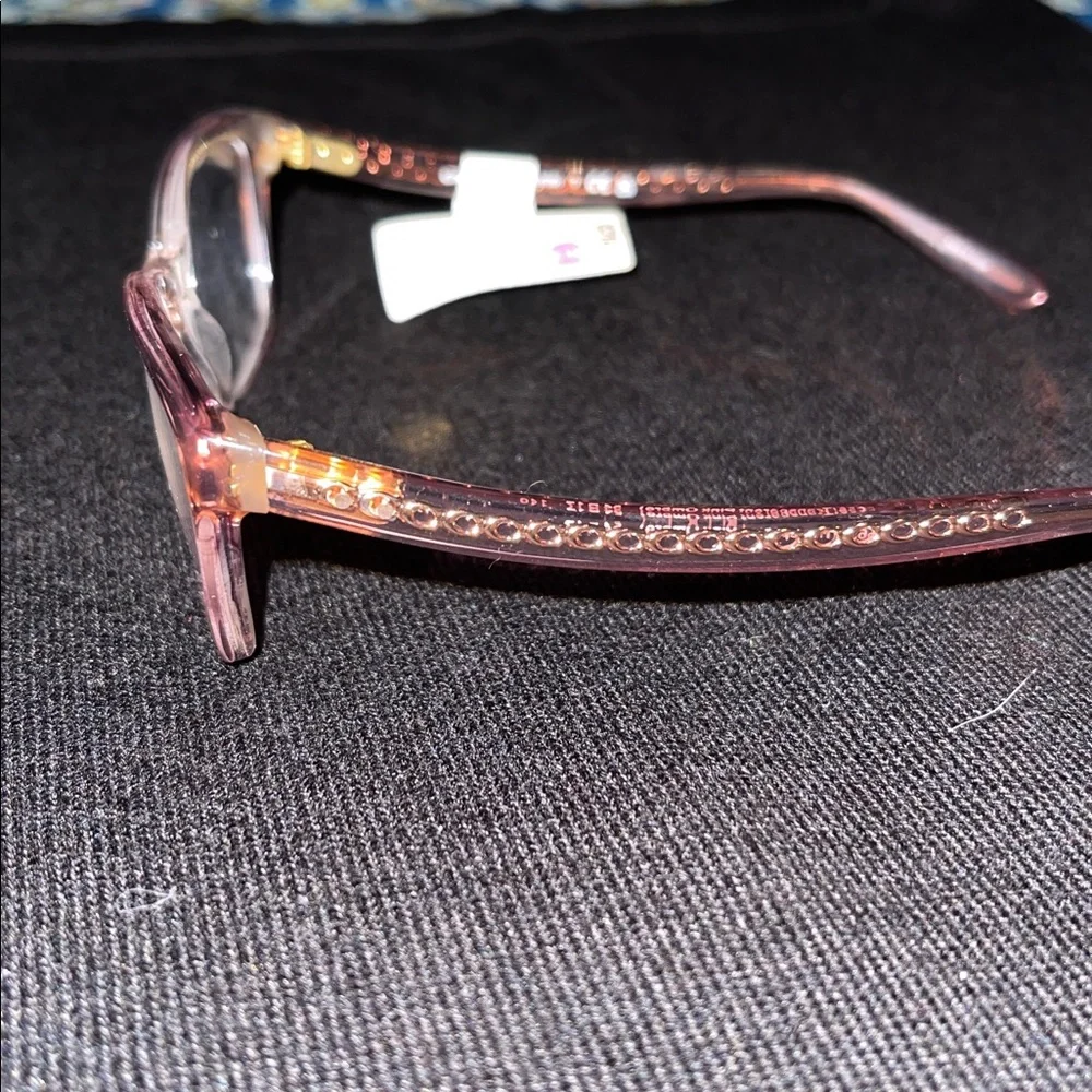 Coach Rose Gold Eyeglasses Demo HC6181 Size 54 - Picture 3 of 3